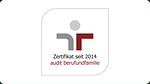 audit berufundfamilie - Zertifikat seit 2014 (© berufundfamilie / GDV)