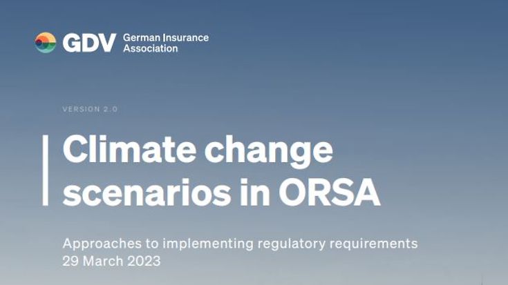 Climate change scenarios in ORSA
