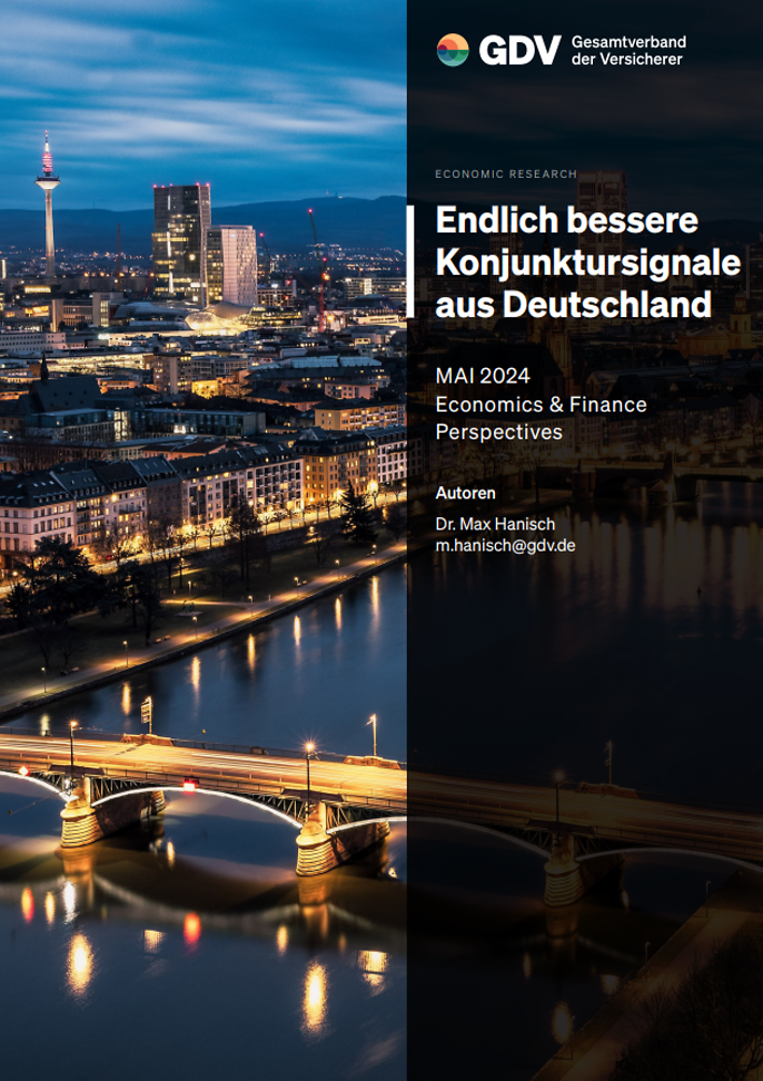 Economic & Finance Perspectives 04/2024: Endlich bessere Konjunktursignale aus Deutschland (© GDV)