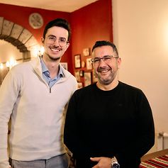 Elyas Hannouns und Patrick Hoffmann  (© Stefan Hobmaier / fotogloria)