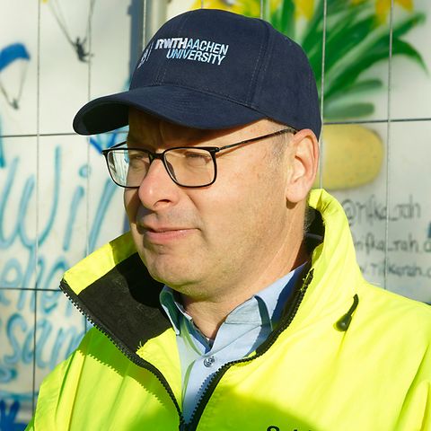 Prof. Holger Schüttrumpf, Institut für Wasserbau und Wasserwirtschaft der RWTH Aachen (© Peter Winandy)