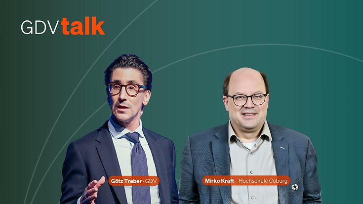 Finance Talk mit Götz Treber und Angus Scorgie (© GDV / Hochschule Coburg)
