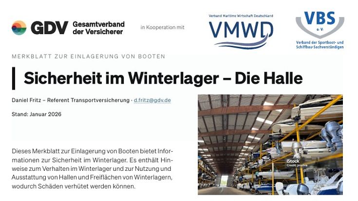 Sicherheit im Winterlager – Die Halle (© Bild: KI-generiert)